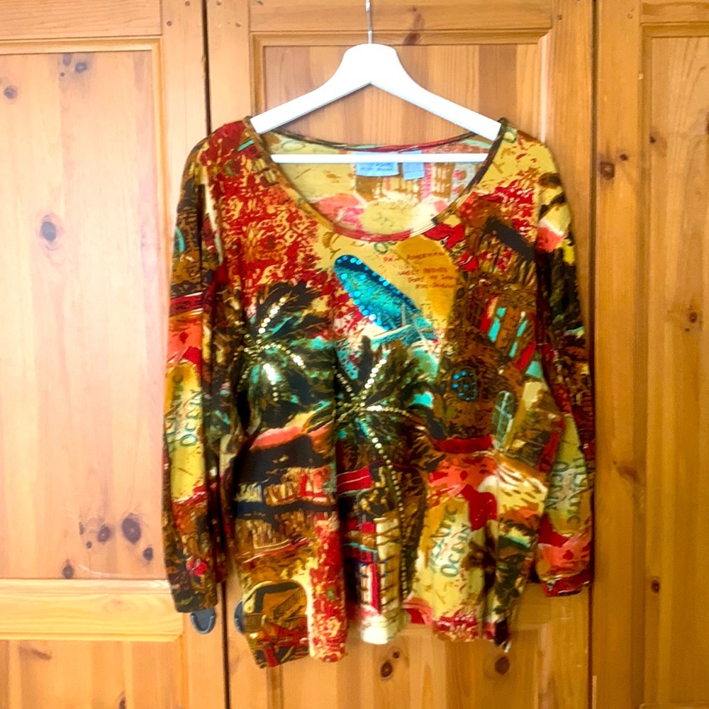 Jane Ashley long sleeve blouse 👚